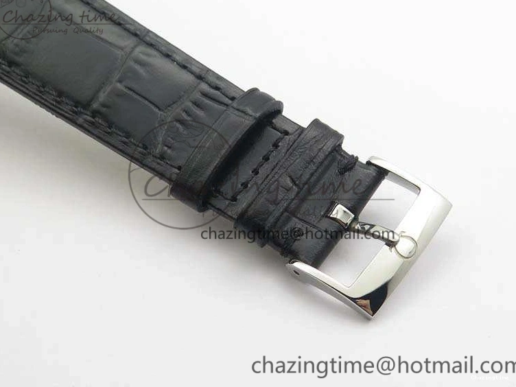 0124 AllSeason Seamaster Edizione Venezia SS Best Edition Black Dial On Leather Strap A 8122